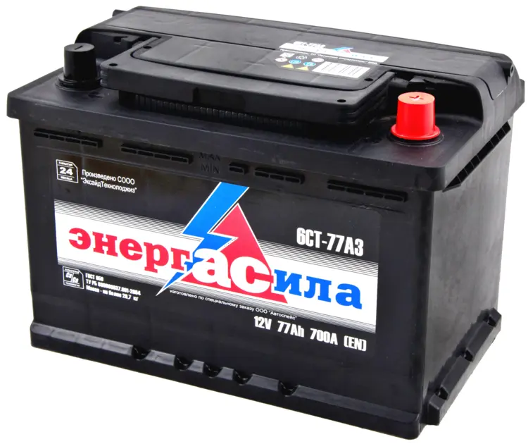 Black Car Battery for Automotive Use