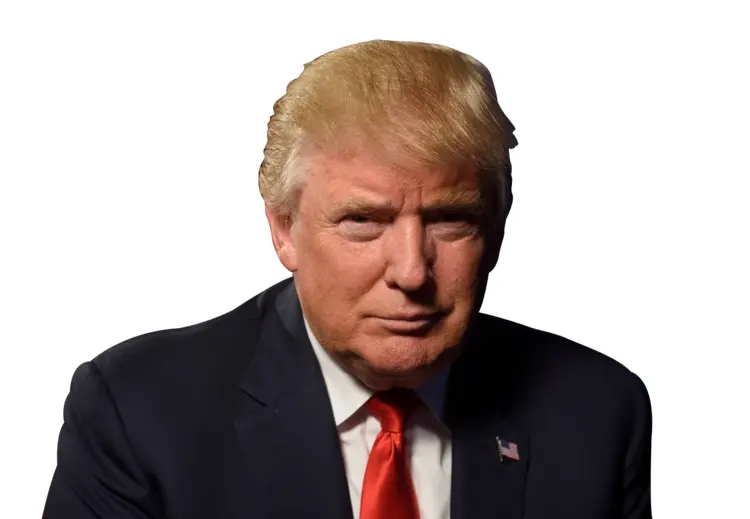 Serious Man in Suit with Red Tie
