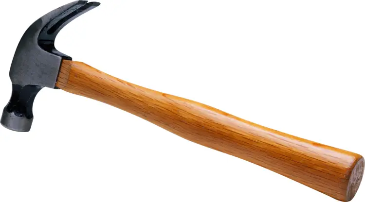 Wooden-handled Hammer