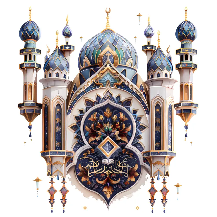 Ornate Mosque Illustration