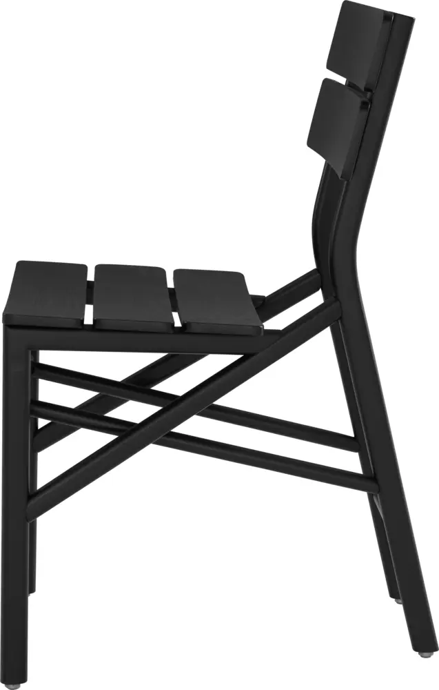Durable Black Metal Chair