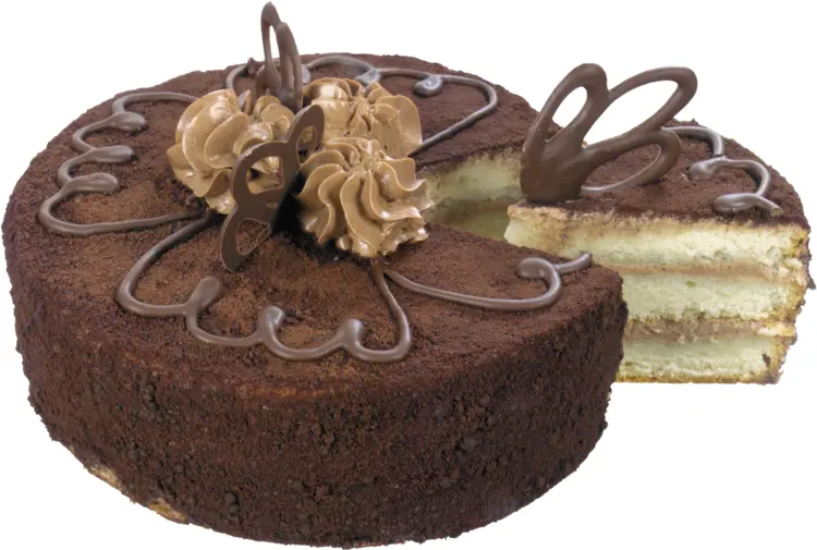 Chocolate Cake Layered and Decorated