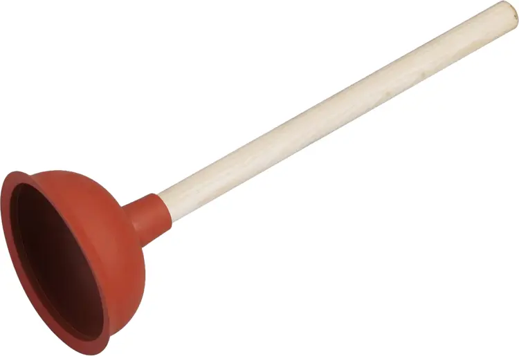 Wood Handle Plunger for Plumbing