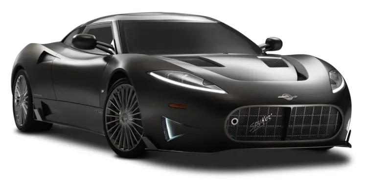 Black Spyker Sports Car