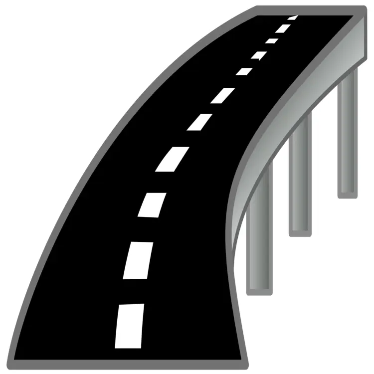 Curved Road for Transportation