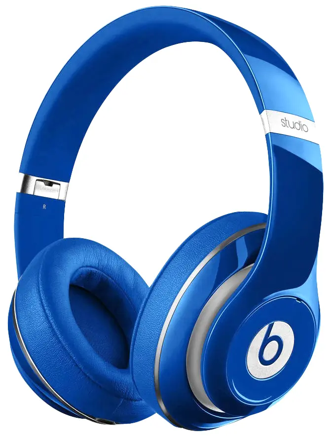 Blue Wireless Headphones for Music