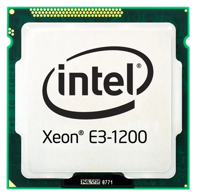 Intel Xeon E3-1200 Processor Chip
