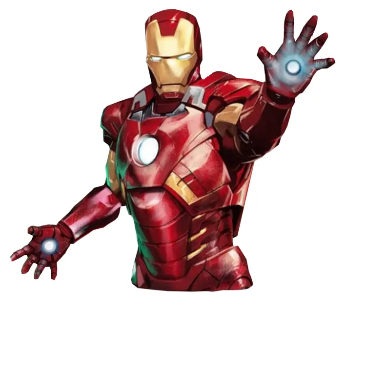 Iron Man with Repulsor Beams