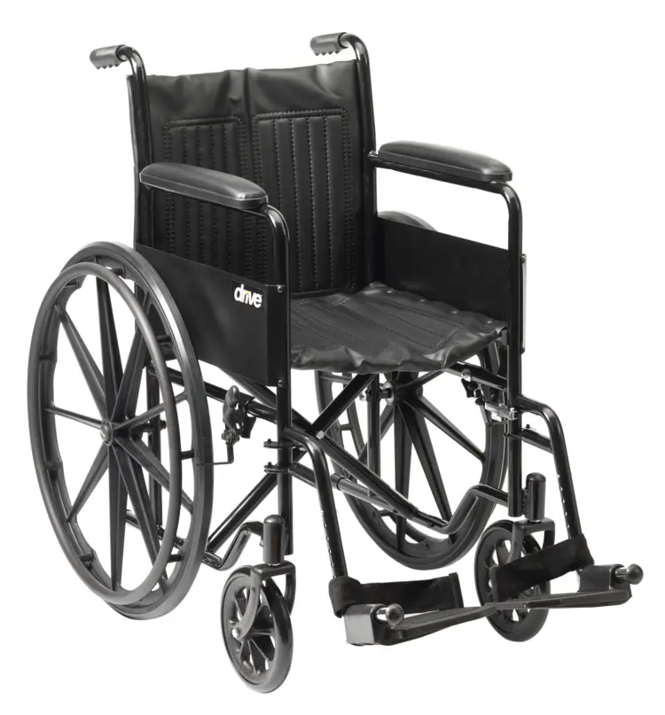 Black Wheelchair for Mobility Assistance