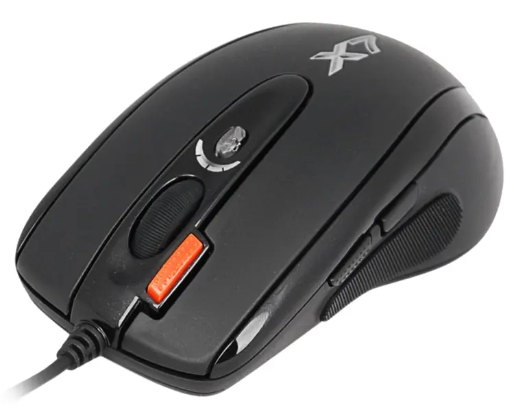 Black Wired Mouse for Computer Use