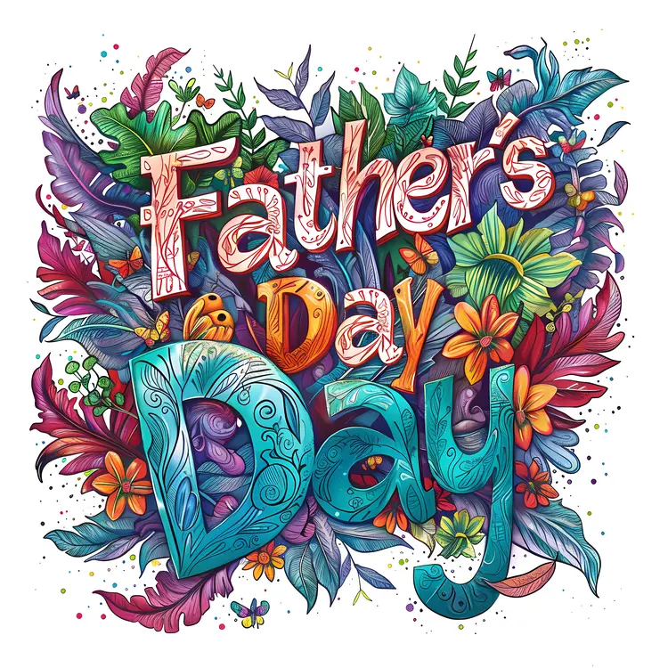 Colorful Father's Day Celebration