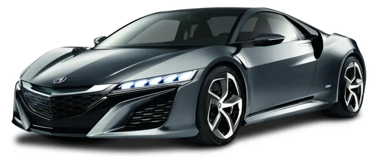 Gray Sports Car Vehicle Illustration