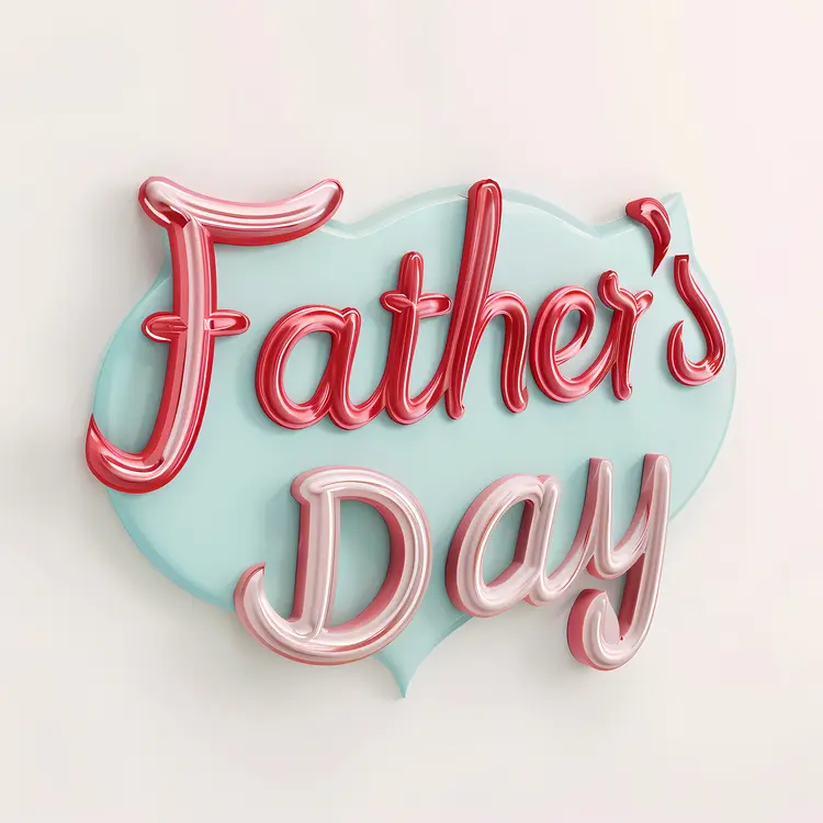 Father's Day Celebration Sign