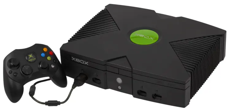 Classic Xbox Console with Controller