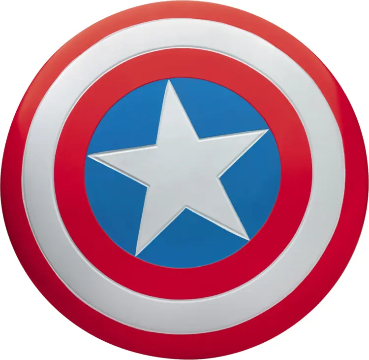 Iconic Captain America Shield
