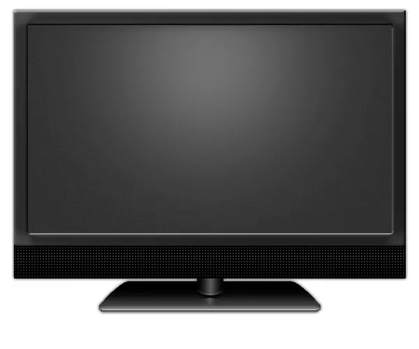 Modern Flat Screen TV