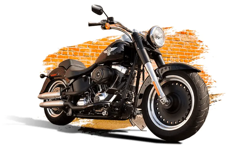Black Motorcycle with a Stylish Design