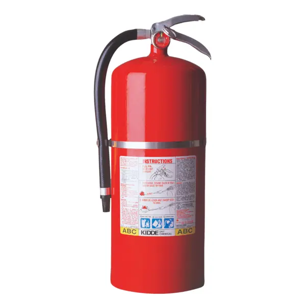 Red Fire Extinguisher for Safety
