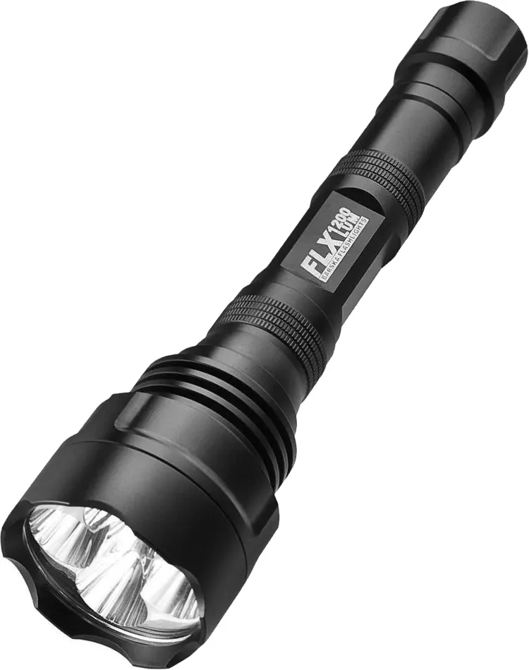 High Power Black LED Flashlight