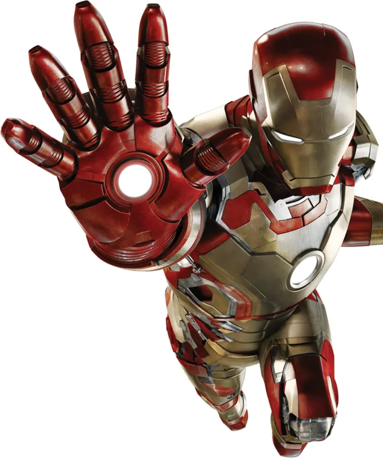Iron Man in Action Pose
