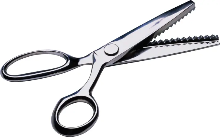 Pinking Shears for Fabric Cutting
