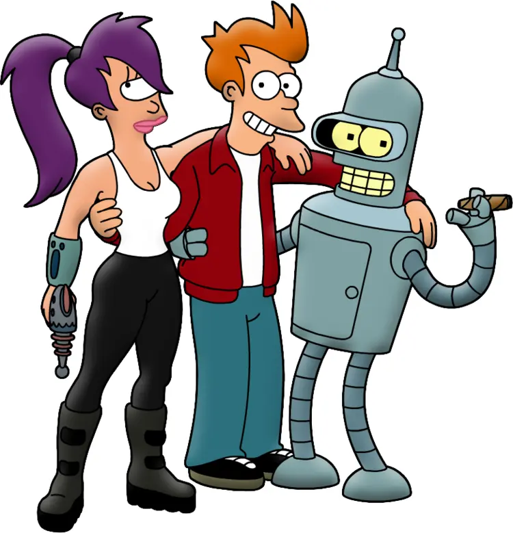 Group of Cartoon Characters