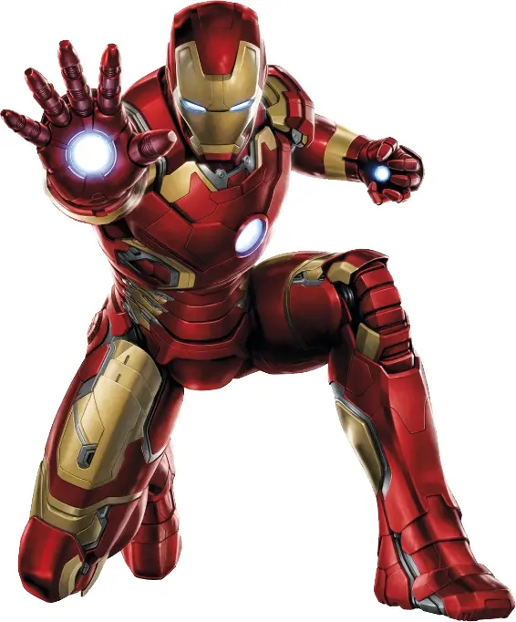 Iron Man in Action Pose