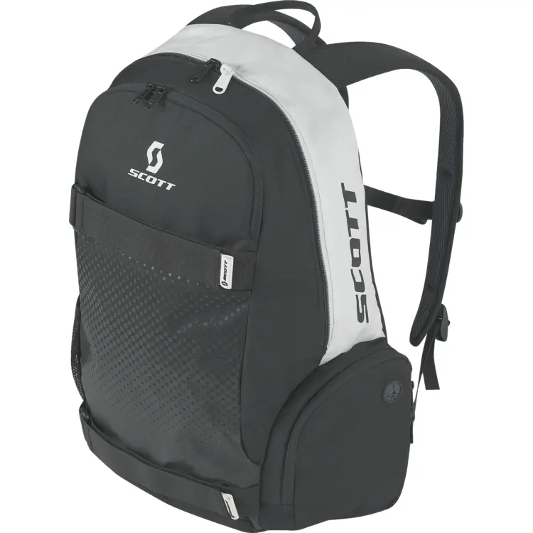Black and White Casual Backpack