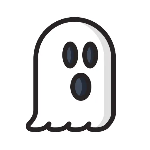 Spooky Ghost Cartoon