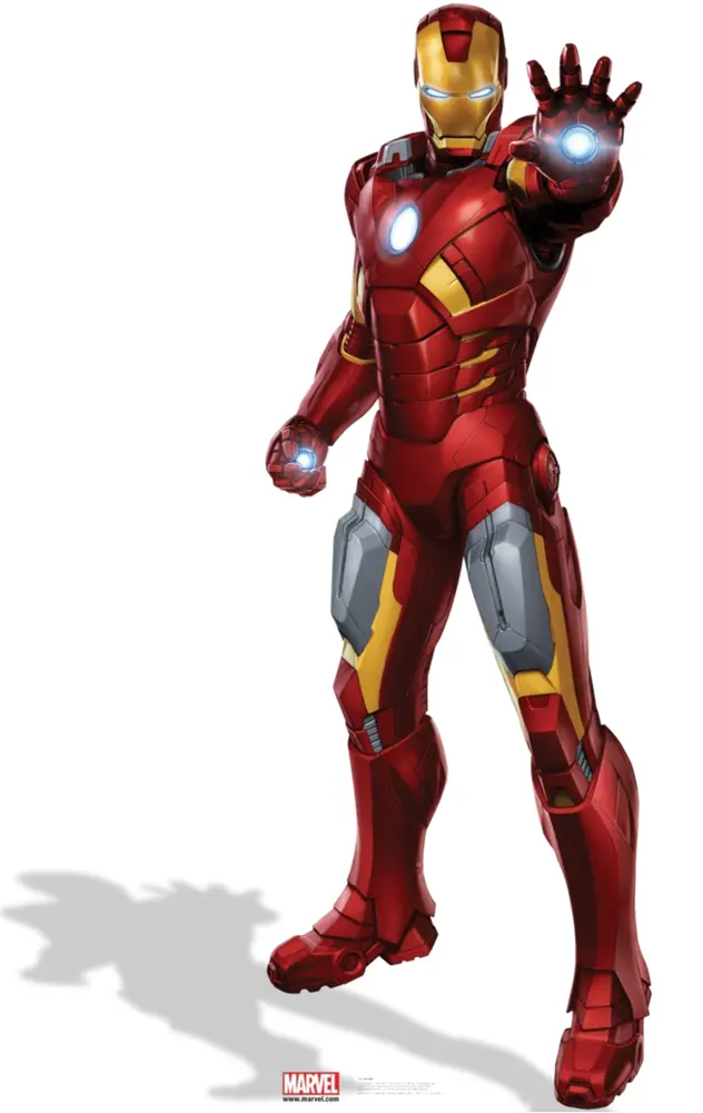 Iron Man in a Heroic Pose