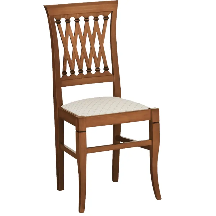 Wooden Chair with Cushion