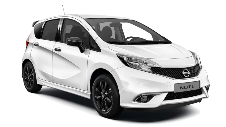 White Nissan Note