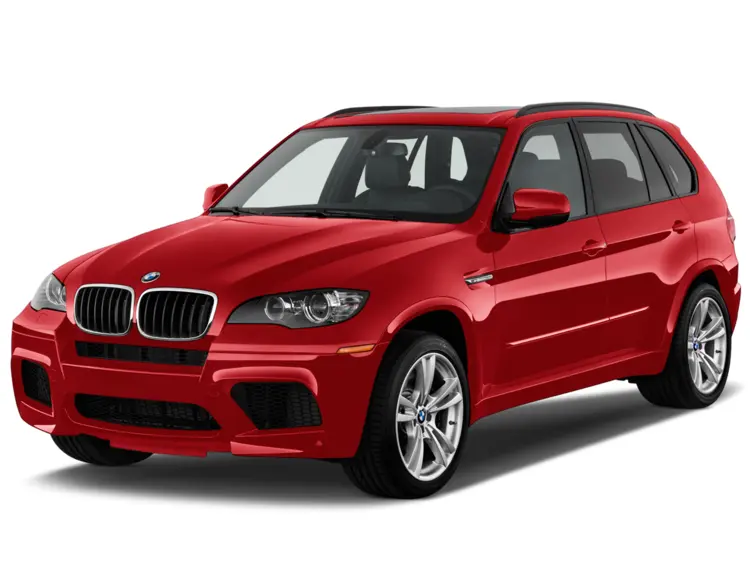 Red BMW SUV