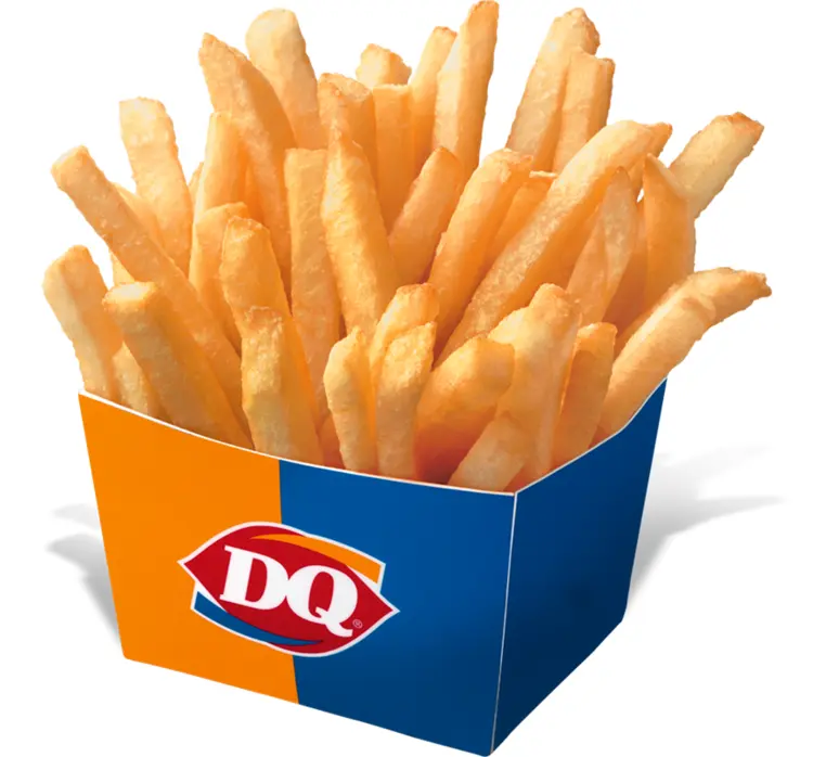 French Fries in DQ Box