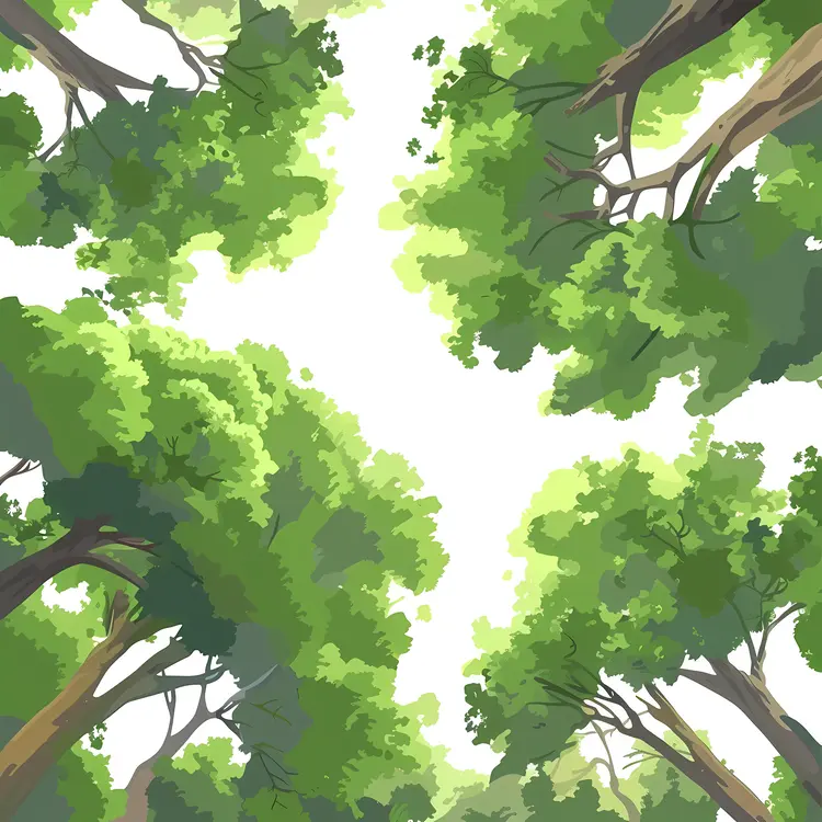Green Tree Illustration