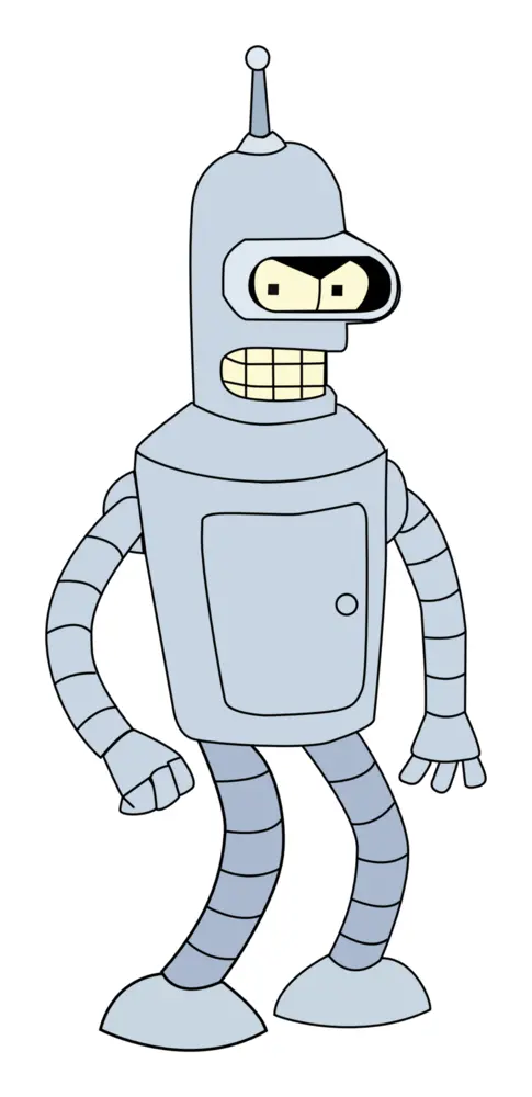 Standing Robot Cartoon