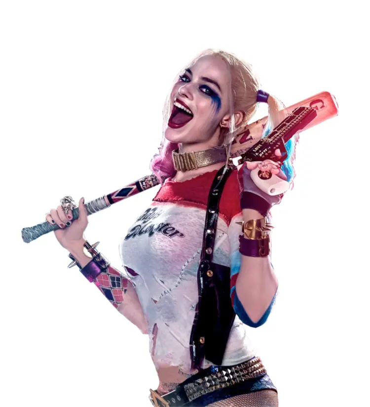 Harley Quinn with Bat