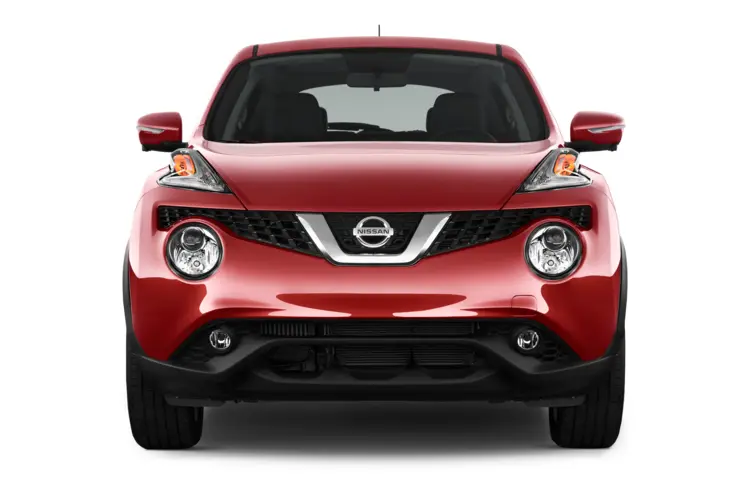Red Nissan Juke Compact SUV Front View