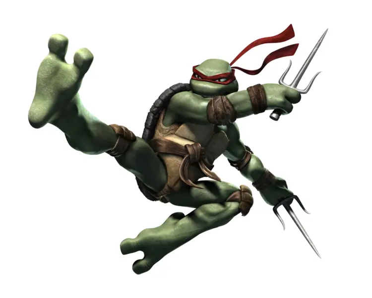 Ninja Turtle in Action Pose