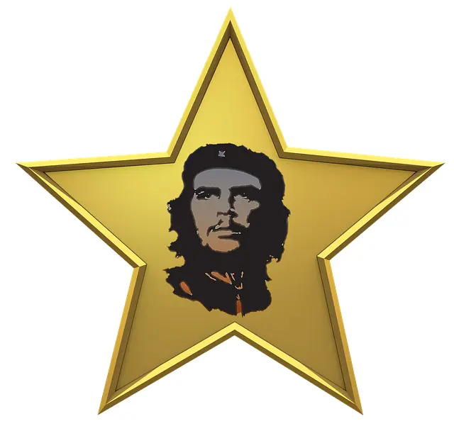 Gold Star with Portrait