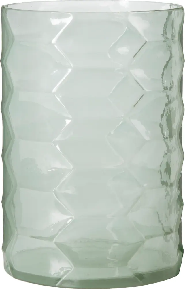 Modern Textured Glass Vase