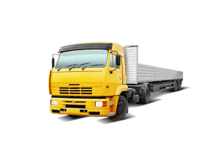 Yellow Truck for Heavy Transport