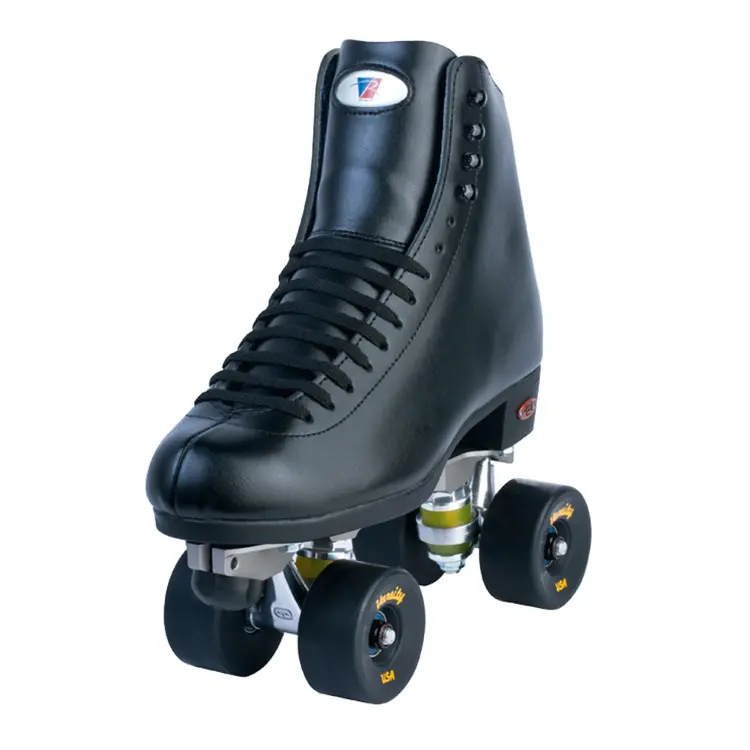 Black Roller Skate with Wheels