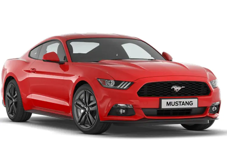 Red Mustang Sports Car