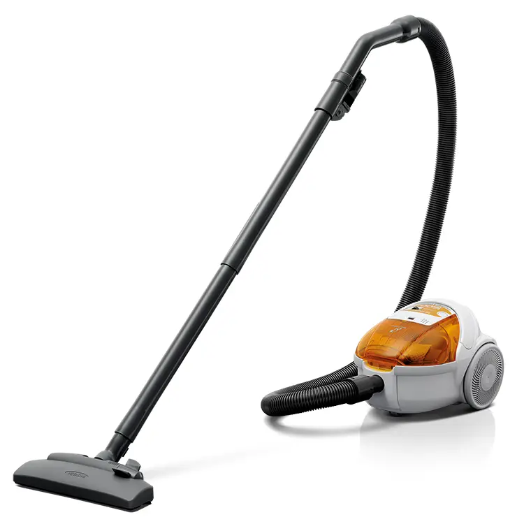 Orange and White Vacuum Cleaner for Home Cleaning