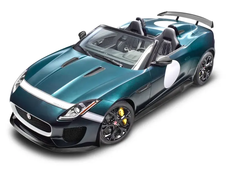 Green Jaguar Convertible for Sporty Drives