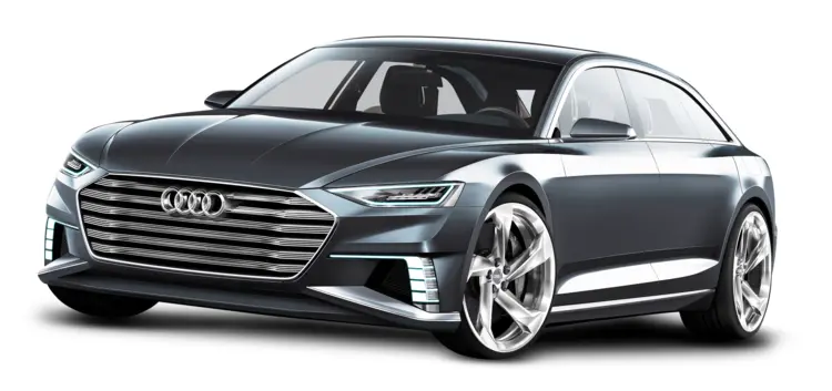 Gray Audi Sedan with Elegant Design