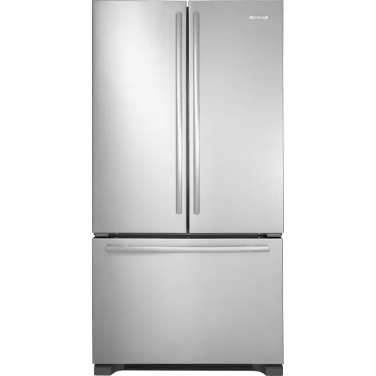 Modern Silver Refrigerator