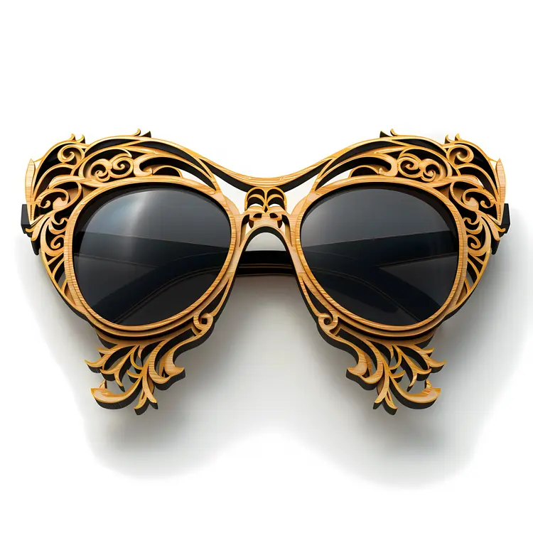 Natural Wooden Sunglasses