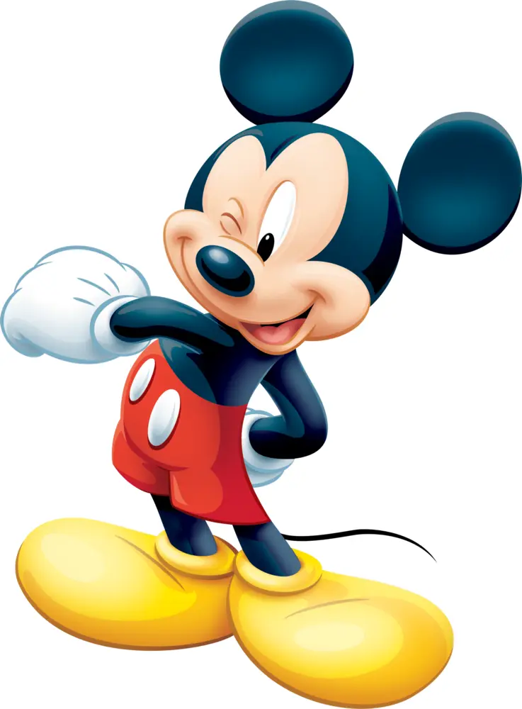 Winking Mickey Mouse